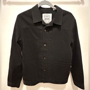 NWT LEVI’S MADE & CRAFTED Black Denim Jean Jacket